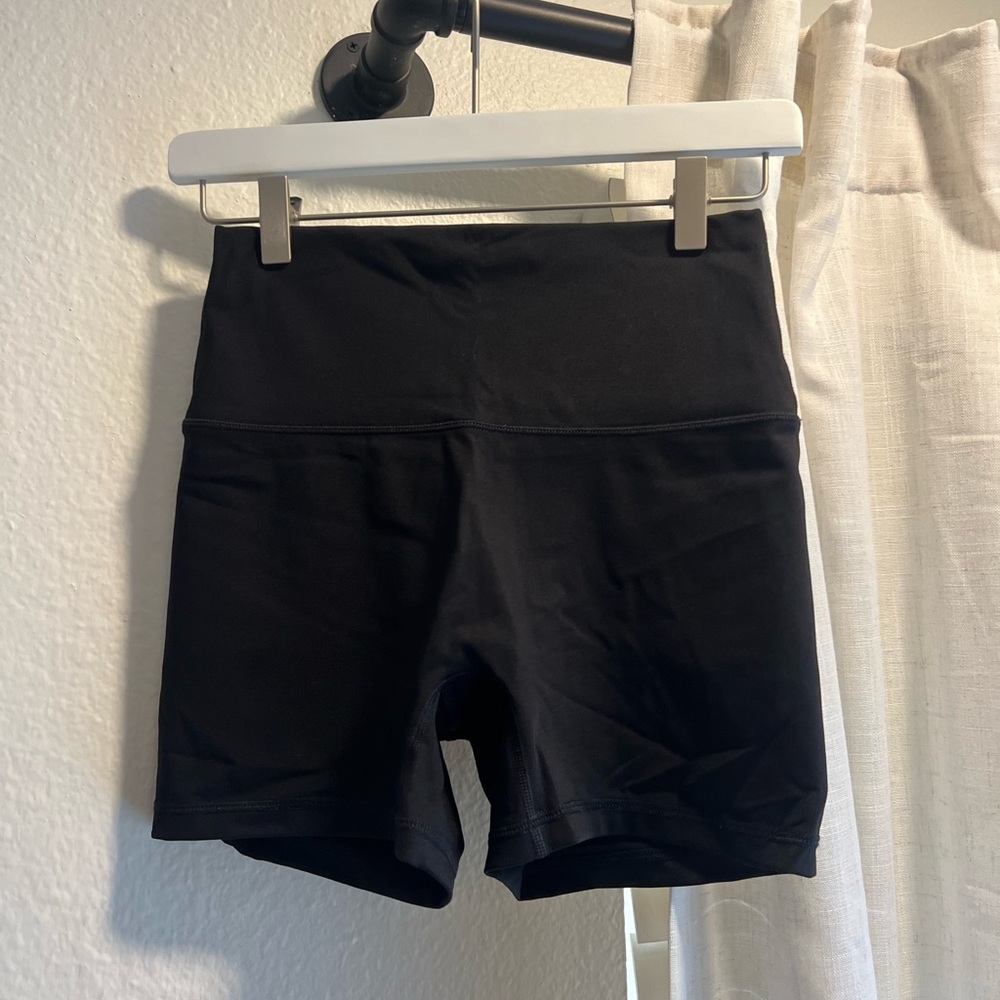 Aerie women’s Black High-Waisted Shorts
